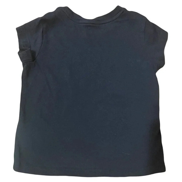 Lands Ends Basic Navy Tee - Picture 2 of 4